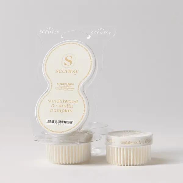 Sandalwood Vanilla Pumpkin Scentsy Pod Twin Pack