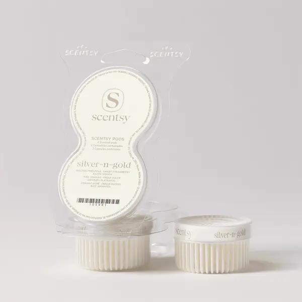 Silver-N-Gold Scentsy Pod Twin Pack