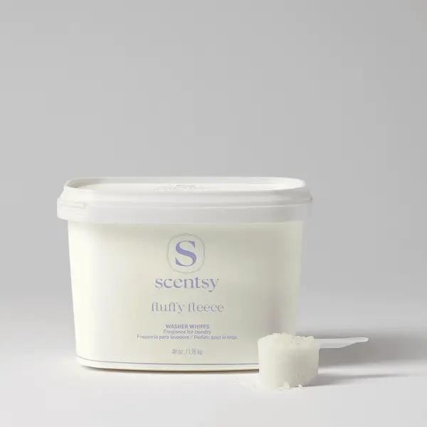 Fluffy Fleece Washer Whiffs Tub